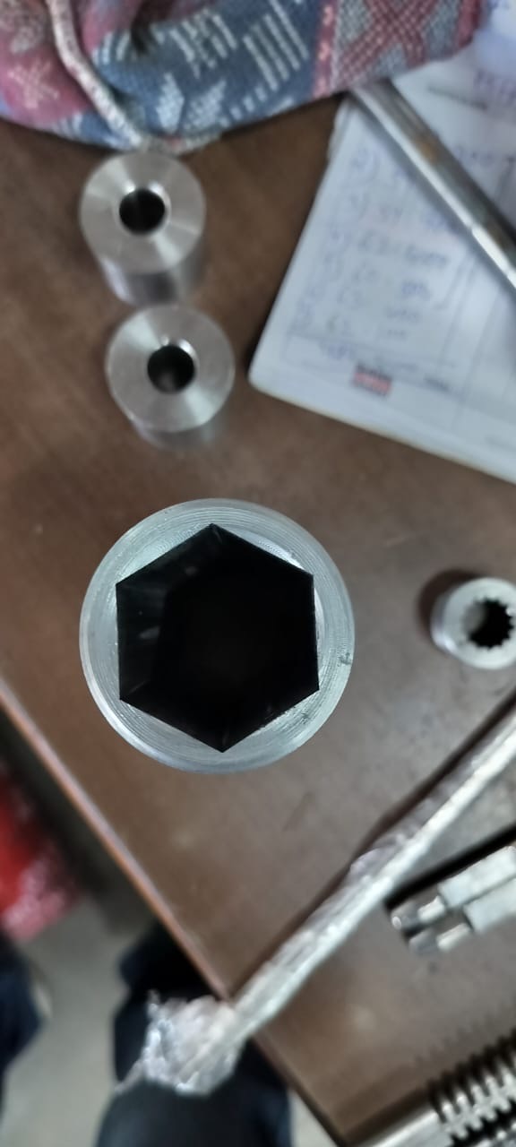 Hex broach manufacturer India — internal hexagonal broaches 4mm–75mm across flats